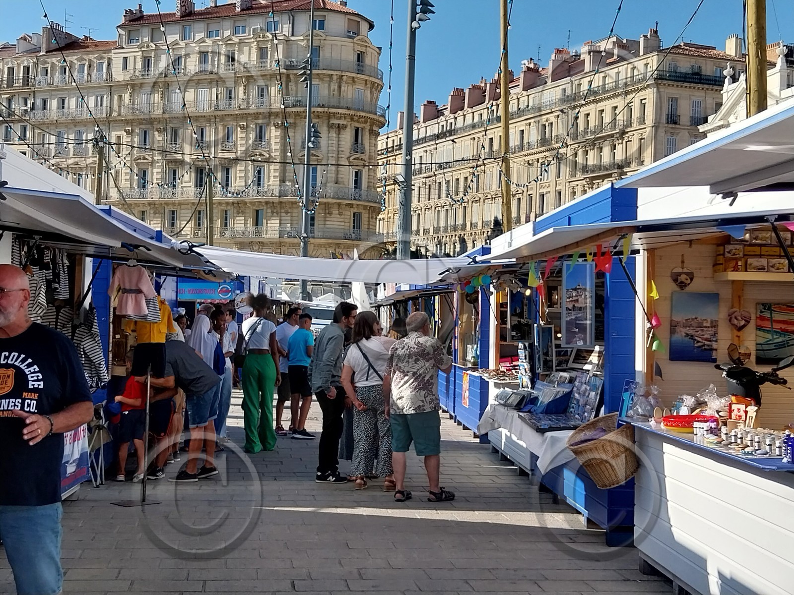 2023 l'année derniere sur le Vieux Port  de Marseille
