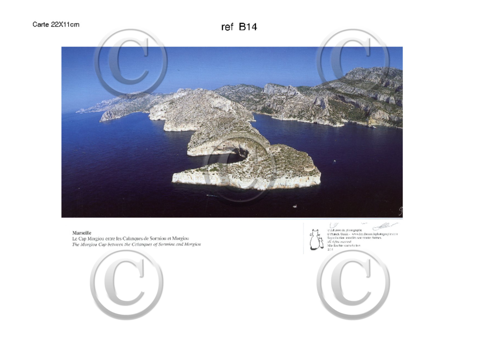 ( épuisé actuellement  )   CARTES POSTALES - Collection - B -       CARTES POSTALES de MARSEILLE ET CALANQUES 25 Modeles