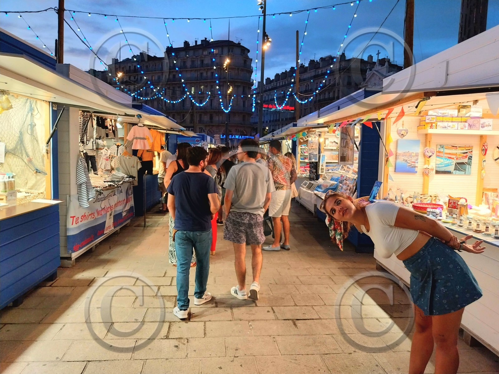 2023 l'année derniere sur le Vieux Port  de Marseille