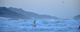 TEMPETE ZEUS MARSEILLE ,PLAGE DU PRADO,WINDSURF, PLANCHE À  VOILE