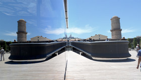 © Mucem   Architectes Rudy Ricciotti et Roland Carta  - photo Guzik PatrickŒuvre protégée au titre du droit d'auteur - Exploitation nécessitant une autorisation spéciale.