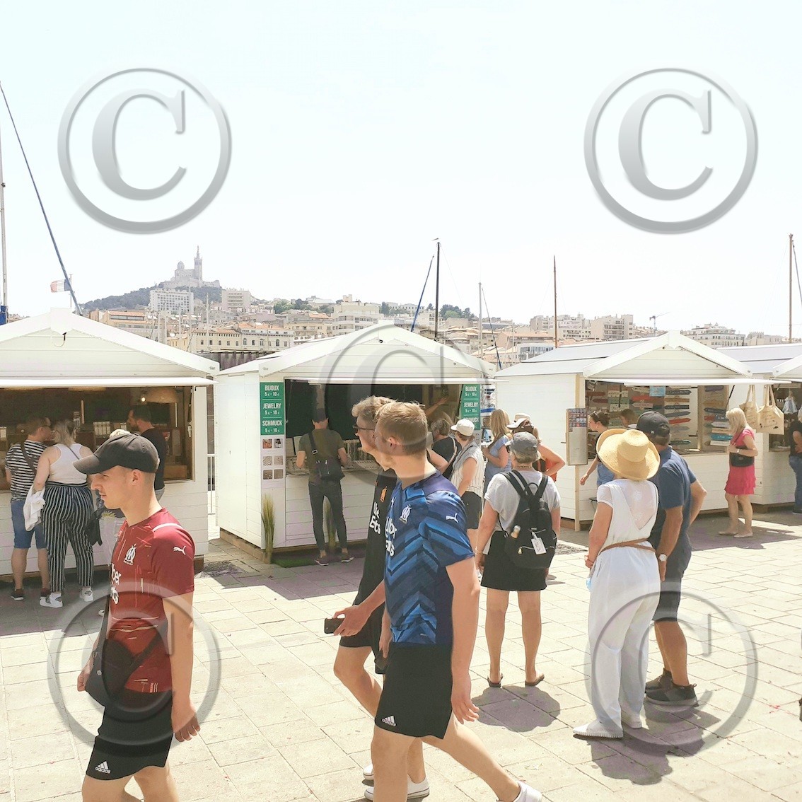 2023 l'année derniere sur le Vieux Port  de Marseille