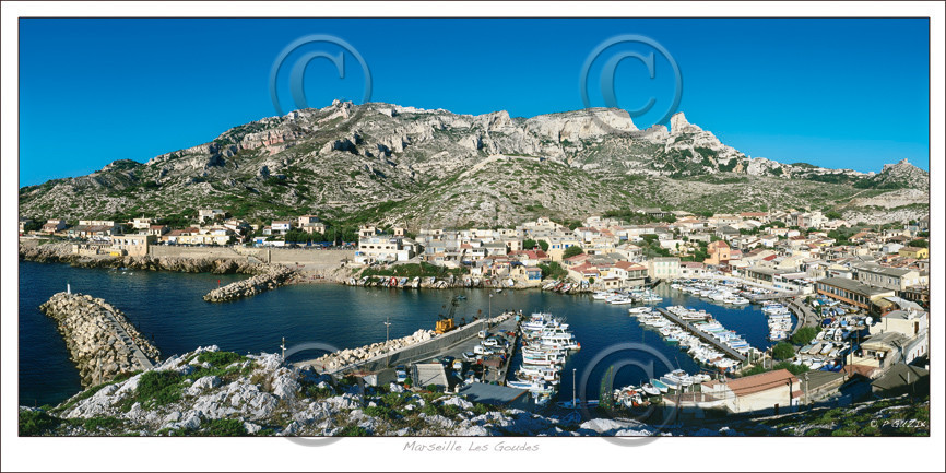 REF B5  CARTES POSTALES COLLECTION   B    - GOUDES ET ROCHER  -