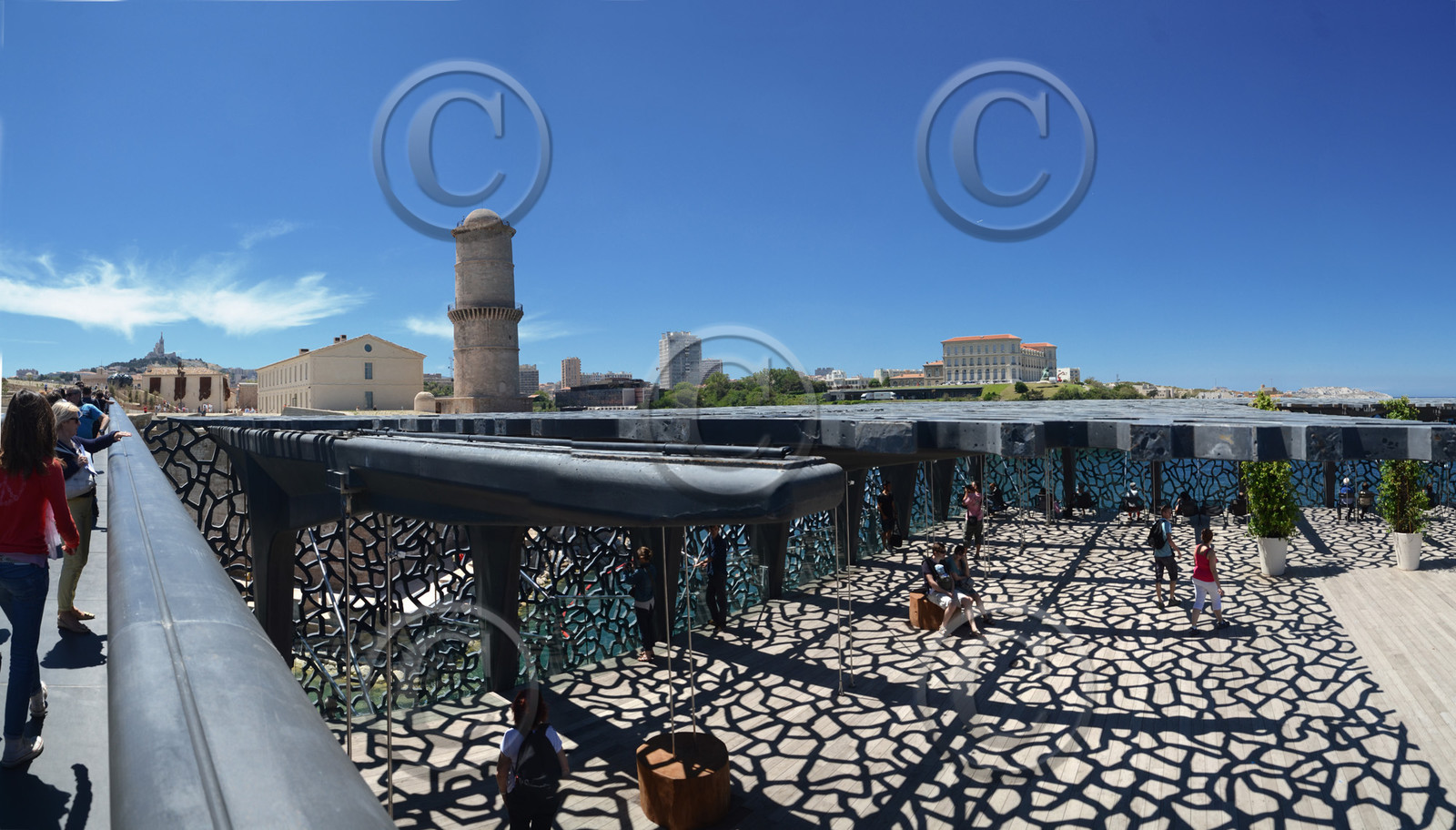 © Mucem   Architectes Rudy Ricciotti et Roland Carta  - photo Guzik PatrickŒuvre protégée au titre du droit d'auteur - Exploitation nécessitant une autorisation spéciale.